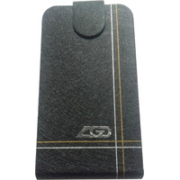 Чехол для телефона LGD Флип S0828F для Nokia Lumia 620 (черный)