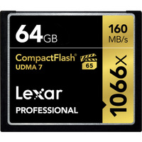 Карта памяти Lexar Professional 1066x CompactFlash LCF64GCRB1066 64GB