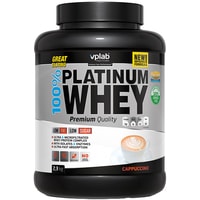 Протеин сывороточный (изолят) Vplab 100% Platinum Whey (капучино, 2300 г)