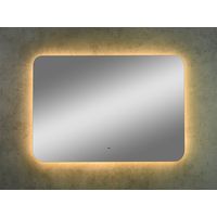  Континент Зеркало Burzhe LED 70x120 (с бесконтактным сенсором, теплая подсветка)