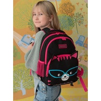 Школьный рюкзак Grizzly RG-966-21/2 (черный/розовый) в Орше