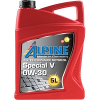 Моторное масло Alpine Special V 0W-30 5л