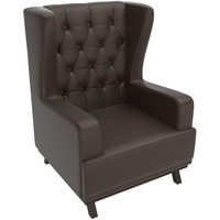 Интерьерное кресло Mebelico Джон Люкс 271 108489 (эко-кожа, коричневый)