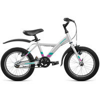 Детский велосипед Forward Dakota 16 2022 (серый/фиолетовый)