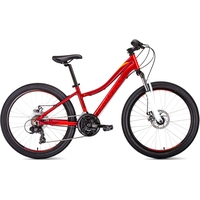 Велосипед Forward Seido 24 2.0 disc (красный, 2019)