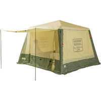 Тент-шатер Camping World Green Hotel Volga 138199 (зеленый/бежевый)