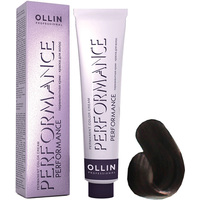 Крем-краска для волос Ollin Professional Performance 4/0 шатен
