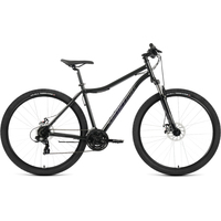 Велосипед Forward Sporting 29 2.0 D р.21 2022 (черный/темно-серый)