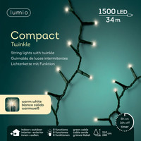Новогодняя гирлянда Lumio Compact 1500 Led 595357 (34 м)