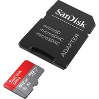 Карта памяти SanDisk Ultra microSDXC SDSQUAR-512G-GN6MA 512GB (с адаптером)
