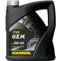 Моторное масло Mannol O.E.M. for Renault Nissan 5W-40 4л