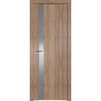 Межкомнатная дверь ProfilDoors 62XN L 60x200 (салинас светлый/стекло серебряный лак)