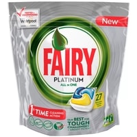 Капсулы для посудомоечной машины Fairy Platinum Lemon All in 1 (27 шт)