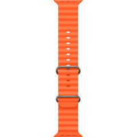 Умные часы Apple Watch Ultra 2 LTE 49 мм (титановый корпус, титановый/оранжевый, ремешок из эластомера)