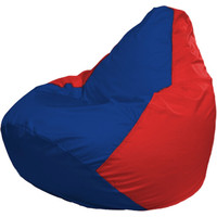 Кресло-мешок Flagman Груша Макси Г2.1-122 (красный/синий)