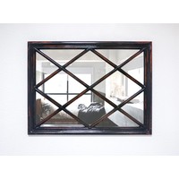 Зеркало Teroto Тахо-Х K 60x80 (черный лед шебби)