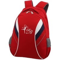 Городской рюкзак Asgard Р-938 (красный/белый/синий)