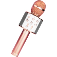 Bluetooth-микрофон Wster WS-858 (розовый)