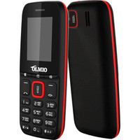 Кнопочный телефон Olmio A15 (черный)