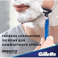 Сменные кассеты для бритья Gillette Mach3 Start (8 шт) 7702018461974