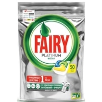 Капсулы для посудомоечной машины Fairy Platinum Lemon All in 1 (50 шт)