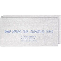 Влагостойкий гипсоволоконный лист KNAUF Элемент пола 20х600х1200 585590