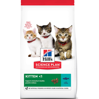 Сухой корм для кошек Hill's Science Plan Kitten Tuna для котят для здорового роста и развития, с тунцом 300 г
