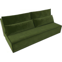 Диван Лига диванов Фабио Лайт (микровельвет зеленый)