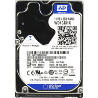 Гибридный жесткий диск WD Blue 1TB + 8GB MLC (WD10J31X)