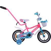 Детский велосипед AIST Wiki 12 2023 (розовый)
