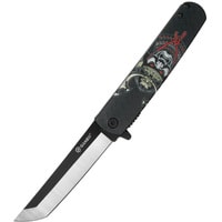 Складной нож Ganzo G626-BS (черный самурай)