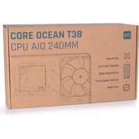Жидкостное охлаждение для процессора Alphacool Core Ocean T38 AIO 240 13051