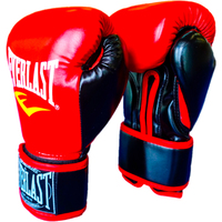 Тренировочные перчатки Everlast D107 (10 oz, черный/красный)