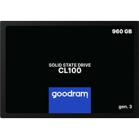 SSD GOODRAM CL100 Gen. 3 960GB SSDPR-CL100-960-G3
