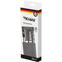 Набор для точных работ Kranz KR-12-4754 (24 предмета)