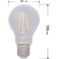 Светодиодная лампочка Rexant Груша A60 11.5Вт E27 1380Лм 4000K нейтральный свет 604-077