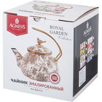 Чайник без свистка Agness Royal Garden 950-576