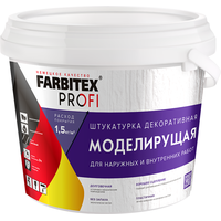 Декоративная штукатурка Farbitex Profi моделирующая (13 кг)