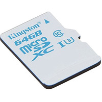 Карта памяти Kingston microSDXC (Class 10) U3 64GB [SDCAC/64GBSP]