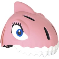 Cпортивный шлем Crazy Safety Pink Shark (S, розовый)