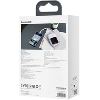 Внешний аккумулятор Baseus Qpow Digital Display PPQD-H05 20000mAh (фиолетовый)