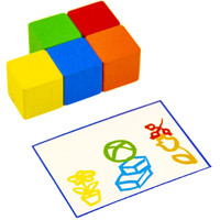 Кубики Краснокамская игрушка Кто быстрее? Кубики с карточками Н-86