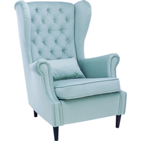 Интерьерное кресло Leset Винтаж V14 (велюр, голубой)