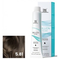 Крем-краска для волос TNL Professional Million Gloss 5.81 100 мл