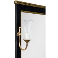  Aquanet Зеркало Валенса 100 (черный краколет/золото) [180294+173024]