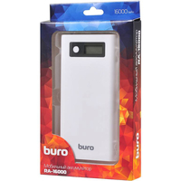 Внешний аккумулятор Buro RA-16000-3U-LCD -WT