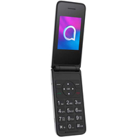 Кнопочный телефон Alcatel 3082X (серебристый)