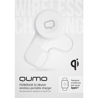 Беспроводное зарядное QUMO PowerAid Qi iWatch (белый)