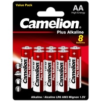 Батарейка Camelion LR6 Plus Alkaline BL-8 LR6-BP8