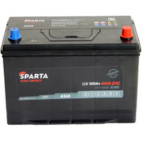 Автомобильный аккумулятор Sparta High Energy Asia 6СТ-100 Евро 800A (100 А·ч)